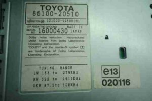 Изображение товара 41338 - 00041338 magnitola SEAT Leon 1