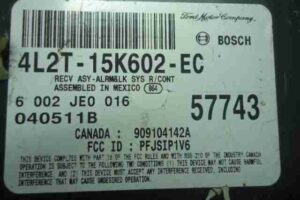 Изображение товара 41493 - 00041493 blok upravleniya immobilajzerom Hyundai i40 2