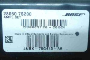 Изображение товара 41687 - 00041687 blok usilitelya muzyki Lexus GS 3