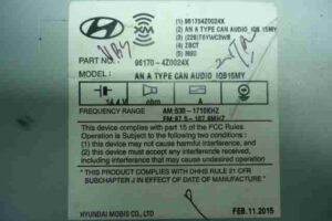 Изображение товара 41883 - 00041883 magnitola Pontiac TransSport 2