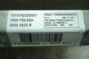 Изображение товара 41948 - 00041948 podushka bezopasnosti passazhira Ford Scorpio 1