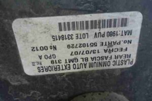 Изображение товара 42423 - 00042423 bamper zadnij Opel Omega 3