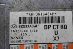 Изображение товара 43732 - 00043732 blok upravleniya podushek bezopasnosti Peugeot 306 3