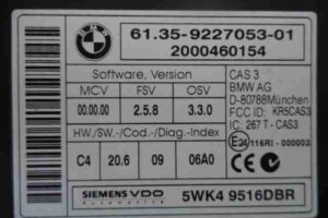 Изображение товара 44893 - 00044893 blok upravleniya CAS 2