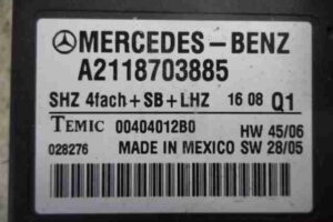 Изображение товара 46120 - 00046120 blok upravleniya podogrevom sidenij Ford Transit Connect