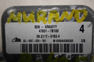 Изображение товара 46468 - 00046468 datchik uskoreniya Lexus RX 3