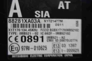 Изображение товара 46903 - 00046903 blok upravleniya immobilajzerom Peugeot 306 2