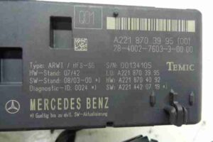 Изображение товара 48503 - 00048503 blok upravleniya zadnej dveri Ford Scorpio 2