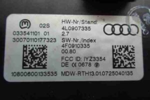 Изображение товара 48854 - 00048854 blok upravleniya besklyuchevogo dostupa 2