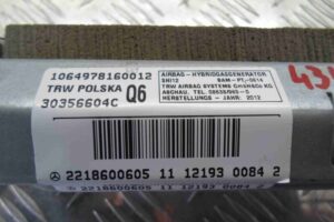 Изображение товара 50839 - 00050839 podushka bezopasnosti passazhira Ford Scorpio 2