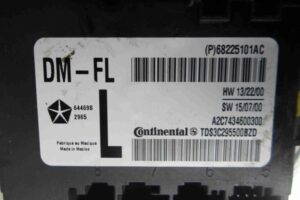 Изображение товара 51083 - 00051083 blok upravleniya perednej levoj dveri 1