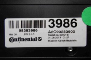 Изображение товара 54471 - 00054471 panel upravleniya magnitoloj 3