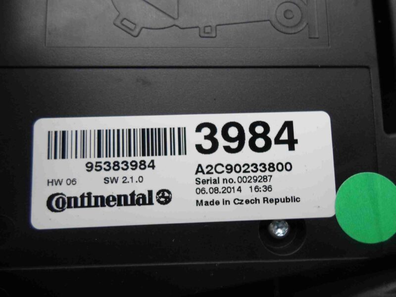 Изображение товара 55648 - 00055648 panel upravleniya magnitoloj