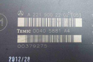 Изображение товара 58191 - 00058191 blok upravleniya sidenem Ford Scorpio 2