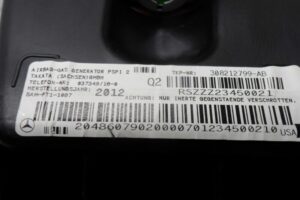 Изображение товара 58695 - 00058695 podushka bezopasnosti passazhira Honda Ridgeline 2