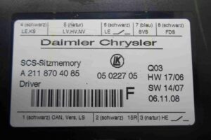 Изображение товара 58783 - 00058783 blok upravleniya sidenem Ford Expedition 2