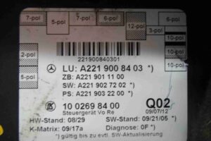 Изображение товара 59989 - 00059989 blok upravleniya perednej pravoj dveri Ford Scorpio 1