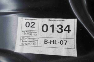 Изображение товара 64271 - 00064271 steklopodemnik zadnij levyj Volvo S40 3