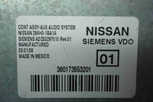 Изображение товара 65179 - 00065179 blok upravleniya audiosistemoj Peugeot 4007 2