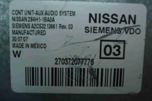 Изображение товара 65712 - 00065712 blok upravleniya audiosistemoj Peugeot 4007 3