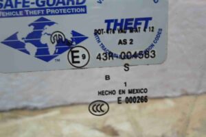 Изображение товара 65764 - 00065764 steklo dveri perednej levoj 2