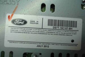 Изображение товара 65958 - 00065958 magnitola Chevrolet Aveo 2