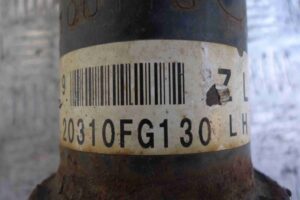 Изображение товара 66847 - 00066847 amortizator perednij levyj Peugeot 206 2