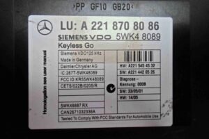 Изображение товара 68891 - 00068891 blok upravleniya tsentralnym zamkom Ford Scorpio 2