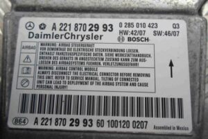 Изображение товара 68986 - 00068986 blok upravleniya podushek bezopasnosti Ford Scorpio 3