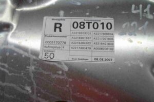 Изображение товара 69132 - 00069132 steklopodemnik zadnij levyj Ford Scorpio 2