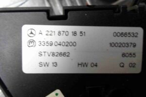 Изображение товара 71176 - 00071176 blok upravleniya sidenem Ford Scorpio 2