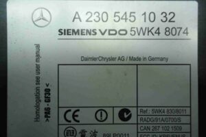 Изображение товара 79668 - 00079668 blok upravleniya tsentralnym zamkom Ford Ka 3