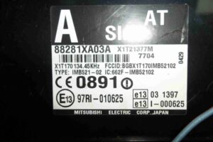 Изображение товара 81634 - 00081634 blok upravleniya immobilajzerom Peugeot 306 1