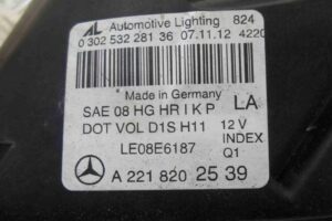 Изображение товара 83731 - 00083731 fara levaya Ford Scorpio 3