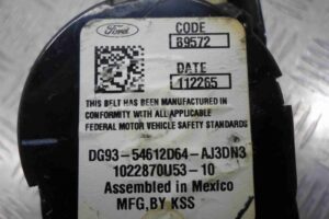 Изображение товара 84639 - 00084639 remen bezopasnosti Chevrolet Aveo 2