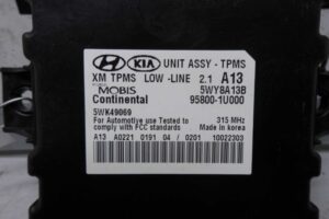 Изображение товара 85191 - 00085191 blok kontrolya davleniya v shinakh Audi TT 2