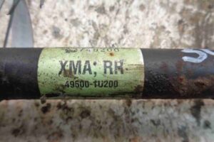 Изображение товара 86538 - 00086538 poluos zadnyaya pravaya Audi TT 3