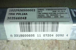 Изображение товара 87662 - 00087662 podushka bezopasnosti passazhira Ford Scorpio 1