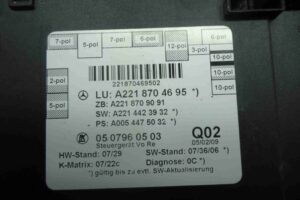 Изображение товара 87690 - 00087690 blok upravleniya perednej pravoj dveri Ford Scorpio 1