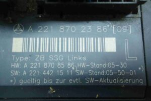 Изображение товара 89385 - 00089385 blok upravleniya sidenem Ford Scorpio 2