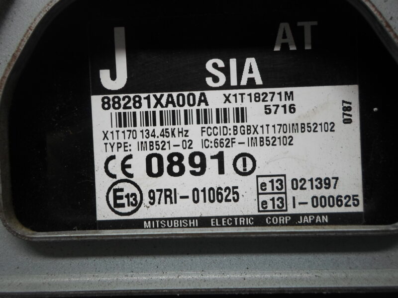 Изображение товара 89577 - 00089577 blok upravleniya immobilajzerom Peugeot 306