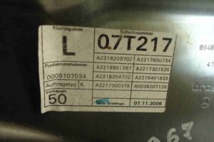 Изображение товара 90165 - 00090165 steklopodemnik zadnij levyj Ford Scorpio 1