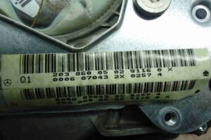 Изображение товара 91809 - 00091809 podushka bezopasnosti voditelya Honda Pilot 2