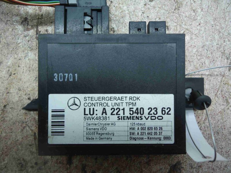 Изображение товара 92008 - 00092008 blok kontrolya davleniya v shinakh Ford Scorpio