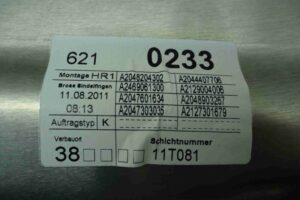 Изображение товара 92497 - 00092497 steklopodemnik zadnij pravyj Honda Ridgeline 2