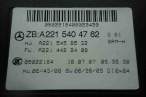 Изображение товара 93677 - 00093677 blok SAM zadnij Ford Scorpio 1