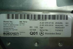 Изображение товара 94115 - 00094115 magnitola Ford Scorpio 3