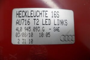 Изображение товара 95168 - 00095168 fonar kryshki levyj 1