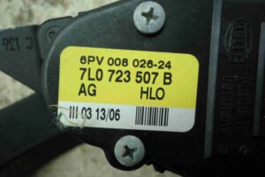 Изображение товара 95792 - 00095792 pedal gaza 2