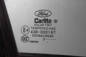 Изображение товара 96599 - 00096599 steklo dveri perednej pravoj Chevrolet Aveo 1